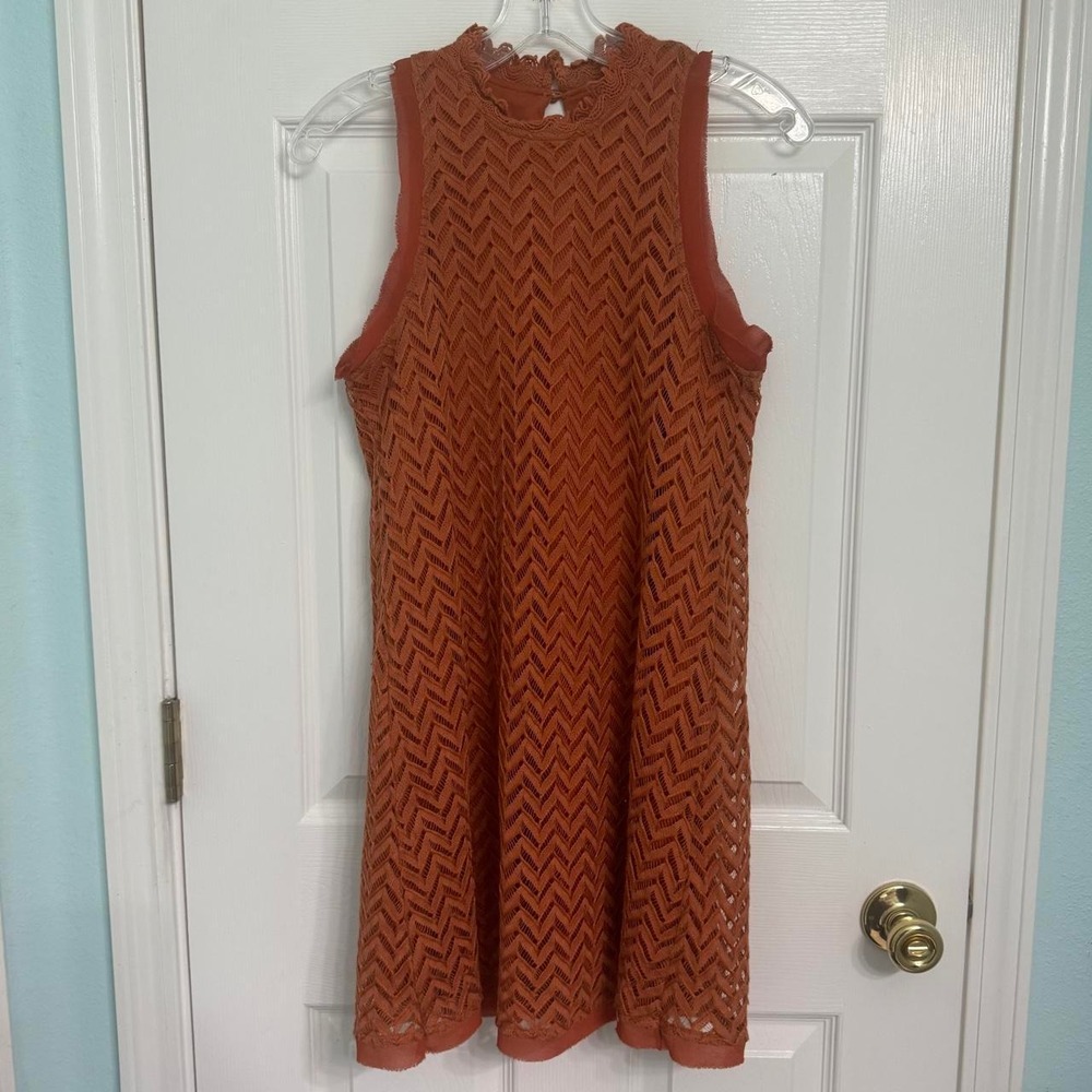 Altar'd State herringbone lace dress, Size S